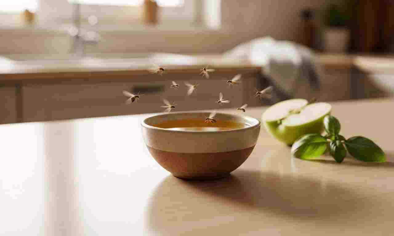 Het ene keukeningrediënt dat vliegen aantrekt… en ze daarna voor altijd verjaagt