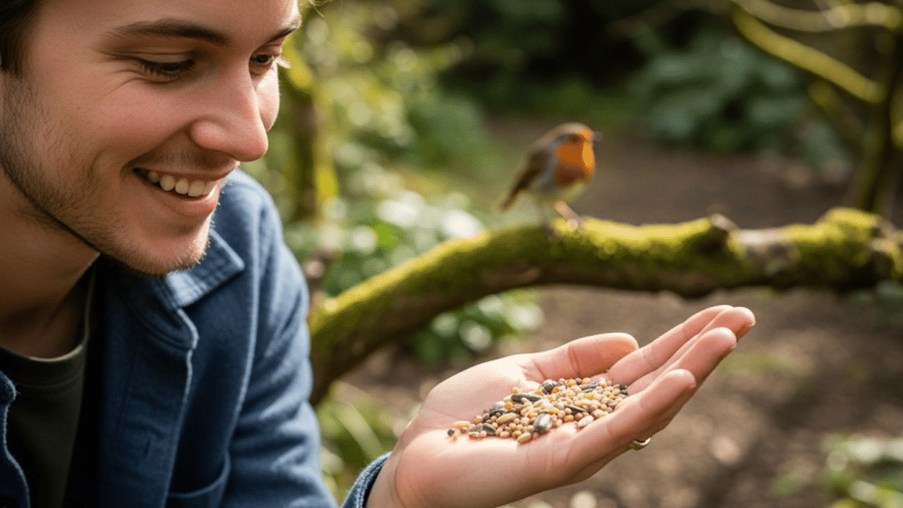 Vogels weg uit je tuin? 1 simpele voertruc waardoor roodborstjes blijven terugkomen