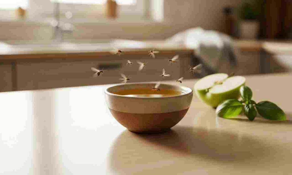 Het ene keukeningrediënt dat vliegen aantrekt… en ze daarna voor altijd verjaagt