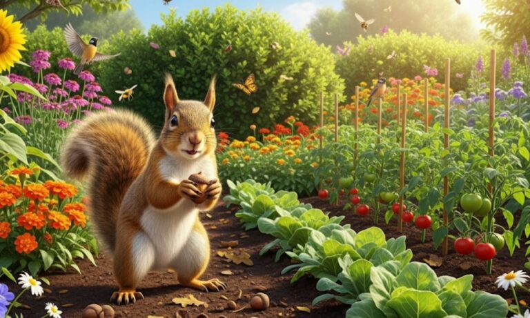 Eekhoorn in je tuin? Experts waarschuwen: dit verborgen signaal mag je nooit negeren