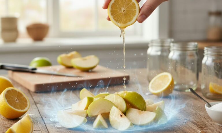 Met dit ene keukenmiddel blijven appels en peren weken vers