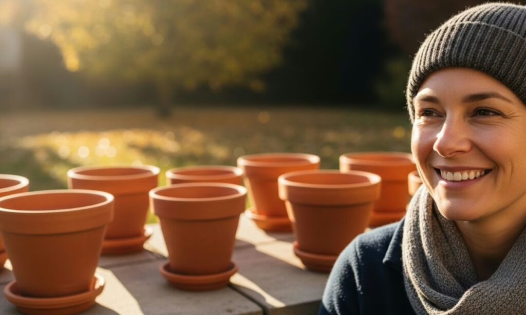Alleen 1 stap is de oplossing om je terracotta potten te beschermen tegen de eerste vorst